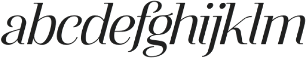 Flowrite Italic 2 otf (400) Font LOWERCASE