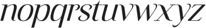 Flowrite Italic 2 otf (400) Font LOWERCASE