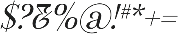 Flowrite Italic 3 otf (400) Font OTHER CHARS