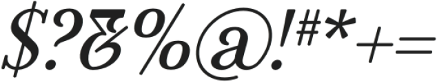 Flowrite Italic 5 otf (400) Font OTHER CHARS