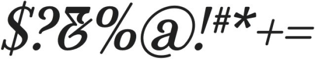 Flowrite Italic 6 otf (400) Font OTHER CHARS