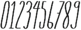 Flowy Condense Freehand Italic otf (400) Font OTHER CHARS