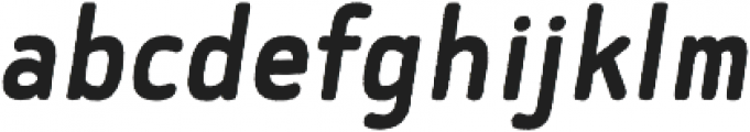 Flowy Sans Bold Freehand Italic otf (700) Font LOWERCASE