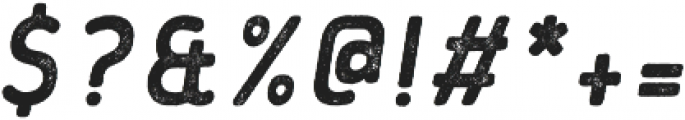 Flowy Sans Bold Rust Italic otf (700) Font OTHER CHARS