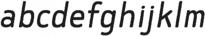 Flowy Sans Regular Freehand Italic otf (400) Font LOWERCASE