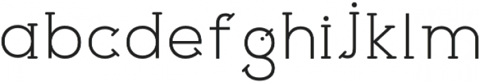 Flowz Regular otf (400) Font LOWERCASE