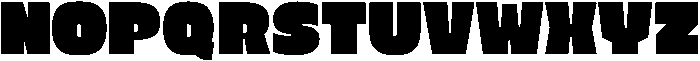 Fluffy Baguette Heavy otf (800) Font UPPERCASE