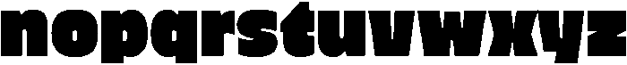 Fluffy Baguette Heavy otf (800) Font LOWERCASE
