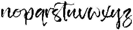 Fluffy Batter otf (400) Font LOWERCASE