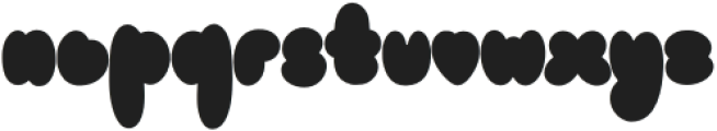 Fluffy Blitz Filed otf (400) Font LOWERCASE