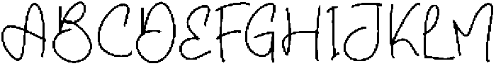 Fluffy Bloom otf (400) Font UPPERCASE