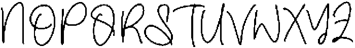 Fluffy Bloom otf (400) Font UPPERCASE