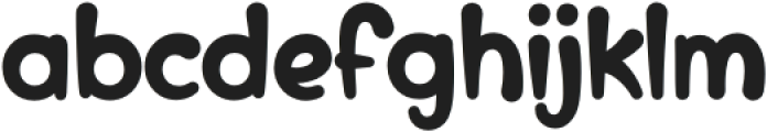 FluffyCandy otf (400) Font LOWERCASE