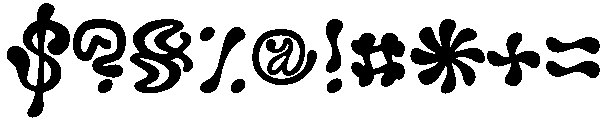 Fluid Regular otf (400) Font OTHER CHARS