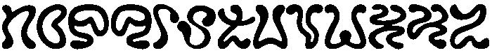 Fluid Regular otf (400) Font LOWERCASE