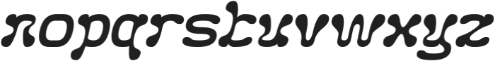 Fluidity Italic otf (400) Font LOWERCASE