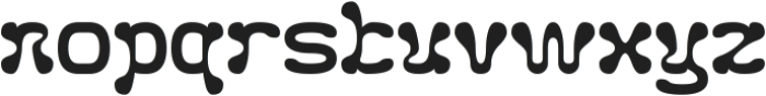 Fluidity otf (400) Font LOWERCASE