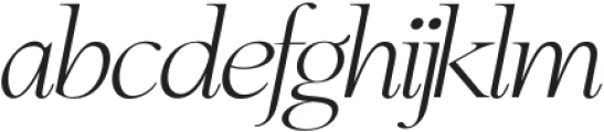 Fluneta Italic otf (400) FONT