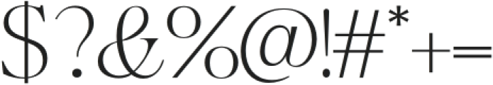 Fluneta Regular otf (400) Font OTHER CHARS