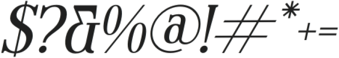 Flurries Italic otf (400) Font OTHER CHARS