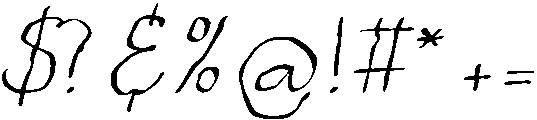 Flush otf (400) Font OTHER CHARS