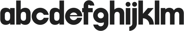 FlyBridge Regular otf (400) Font LOWERCASE