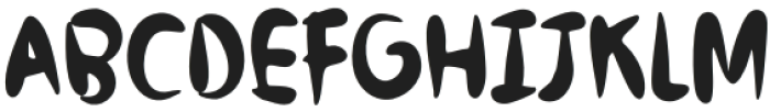 Flying Balloon Regular otf (400) Font UPPERCASE