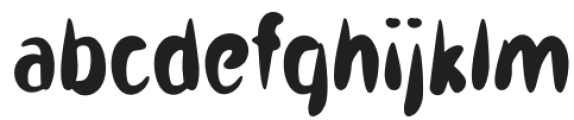 Flying Balloon Regular otf (400) Font LOWERCASE