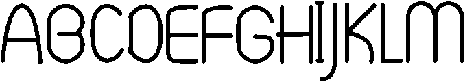 floral otf (400) Font UPPERCASE