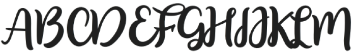 floristyScript-Regular otf (400) Font UPPERCASE