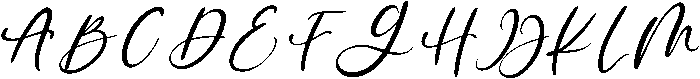 flower Regular otf (400) Font UPPERCASE