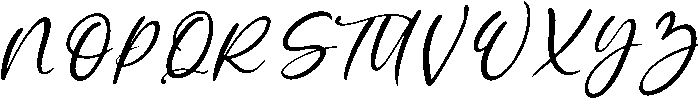 flower Regular otf (400) Font UPPERCASE