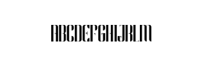 Flaurent Modern Font Font UPPERCASE