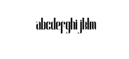 Flaurent Modern Font Font LOWERCASE