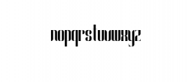 Flaurent Modern Font Font LOWERCASE