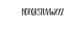 Flawless Font UPPERCASE