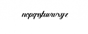 Florance.ttf Font LOWERCASE