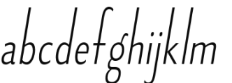 Fledgling el it Font LOWERCASE