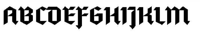 Fleisch Wolf Font UPPERCASE
