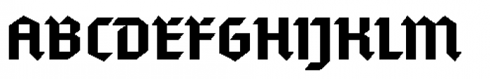 Fleisch Wurst Font UPPERCASE
