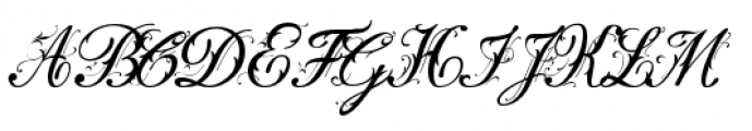 Fleurie Regular Font UPPERCASE