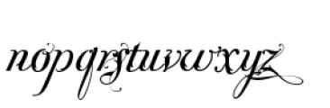 Fleurie Regular Font LOWERCASE