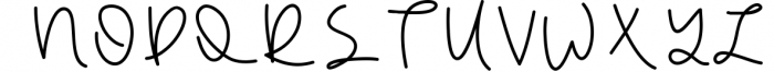Flamingo - Handwritten Script Font Font UPPERCASE
