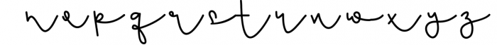 Flamingo - Handwritten Script Font Font LOWERCASE