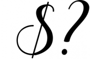 Flamingo - formal script Font OTHER CHARS