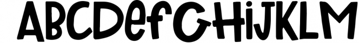 Flamingold - A Chunky Font Font UPPERCASE