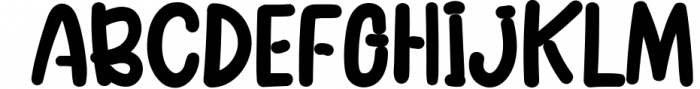 Flexible Things - A Bouncy Handwritten Font Font UPPERCASE
