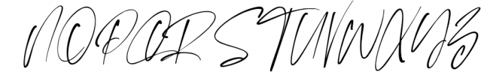 Flinckstone Ballpoint Stroke Signature Font Font UPPERCASE