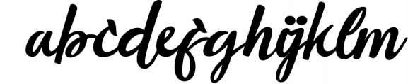 Flourissha Hand lettering Font 1 Font LOWERCASE