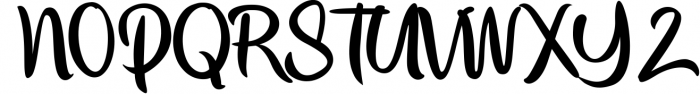 Flourissha Hand lettering Font Font UPPERCASE